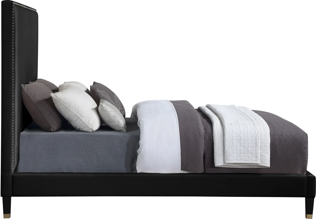 Harlie - King Bed - Black