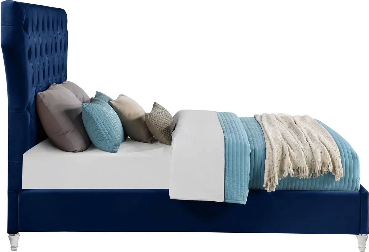 Kira - King Bed - Navy