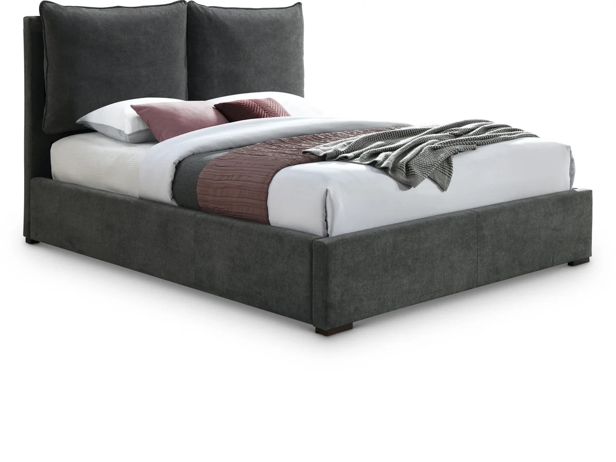 Misha - Full Bed - Pepper Black