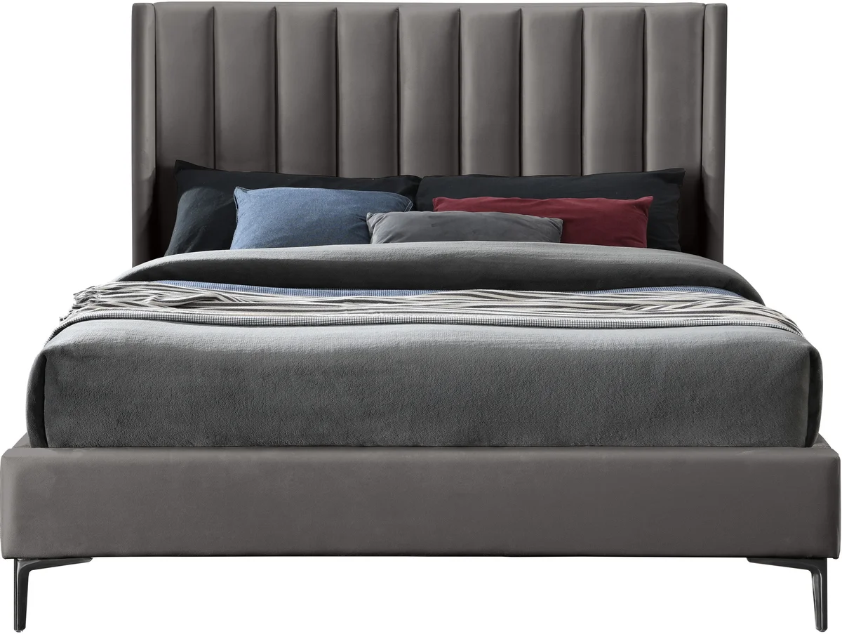 Nadia - Queen Bed - Gray