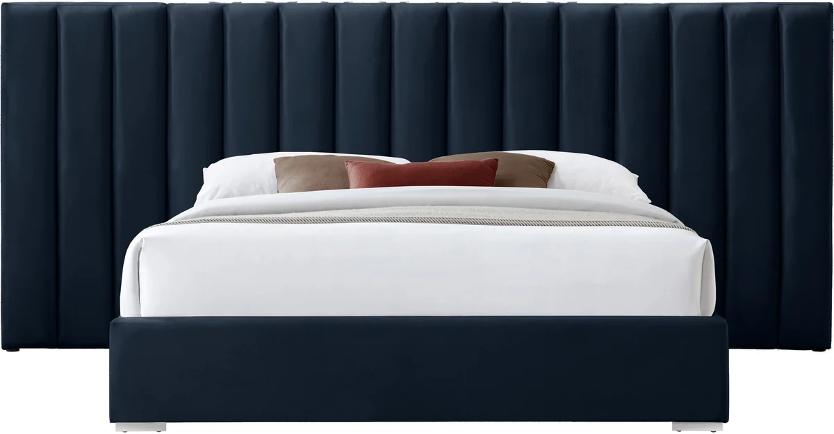 Pablo - Queen Bed - Navy