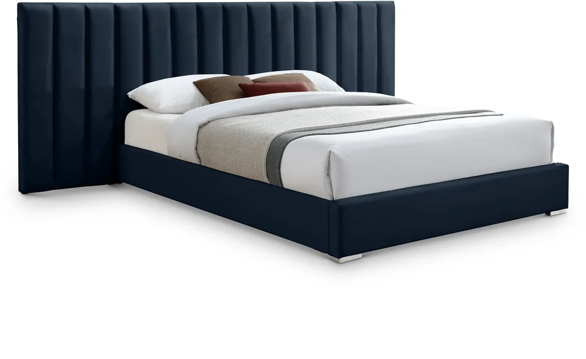Pablo - King Bed - Navy