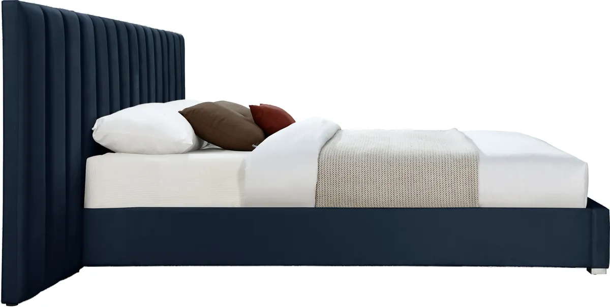 Pablo - King Bed - Navy