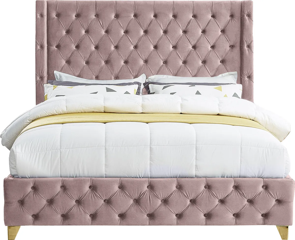 Savan - Queen Bed - Pink