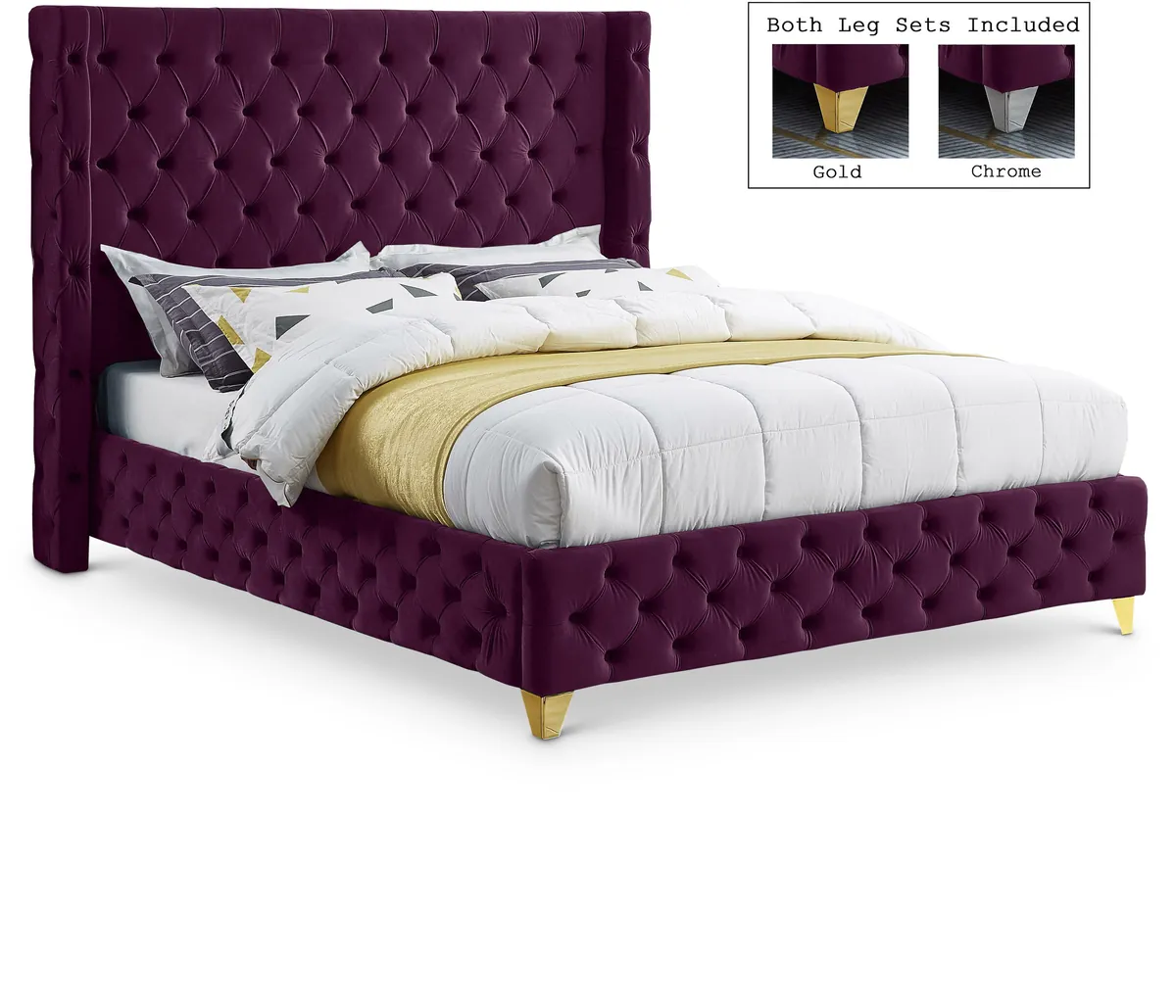 Savan - Full Bed - Purple