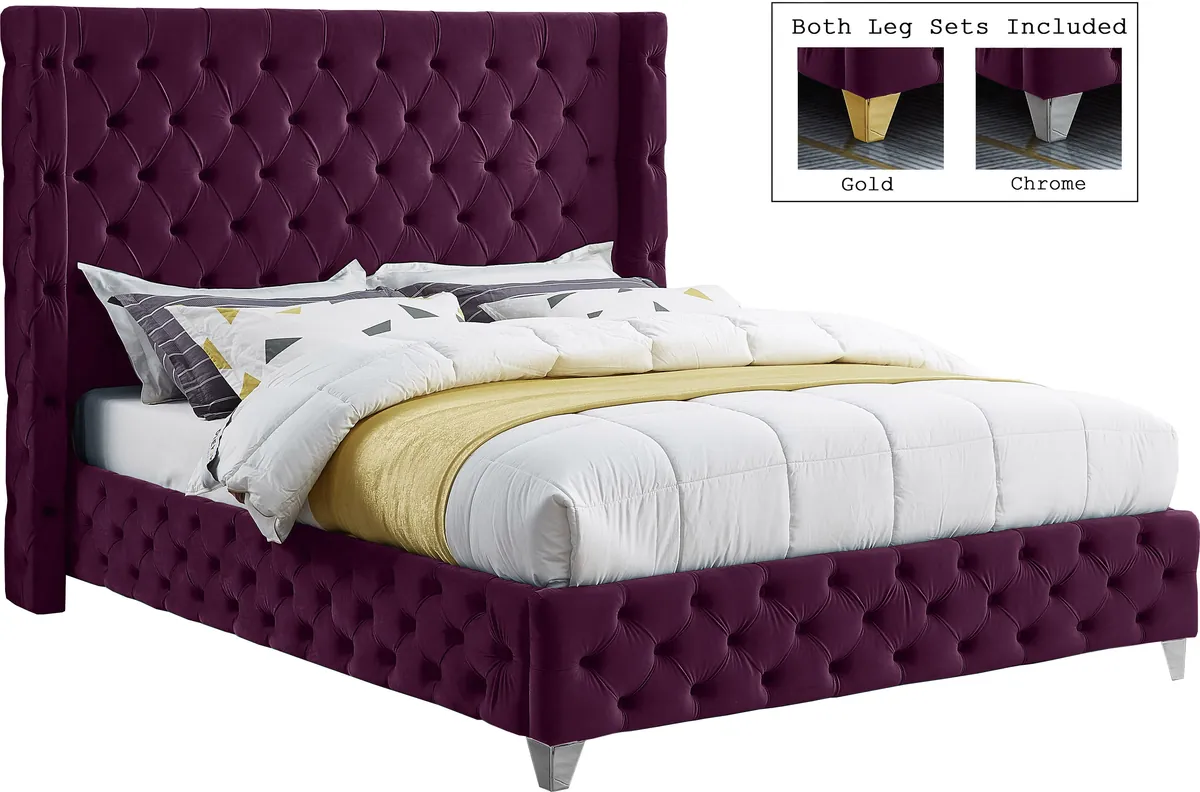 Savan - Full Bed - Purple - View 2