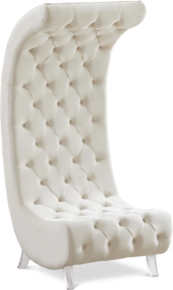 Crescent - Accent Chair - Cream
