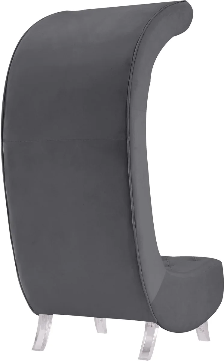 Crescent - Accent Chair - Gray