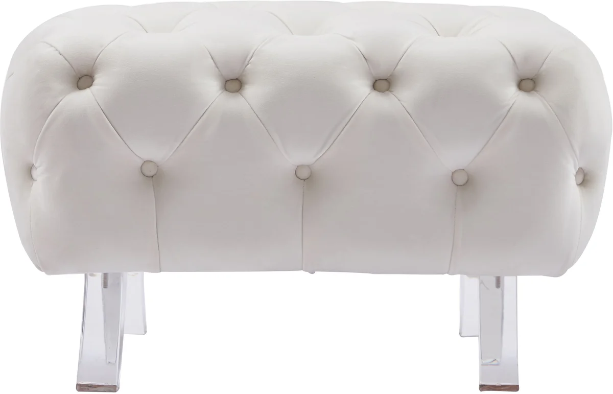 Crescent - Ottoman - Cream