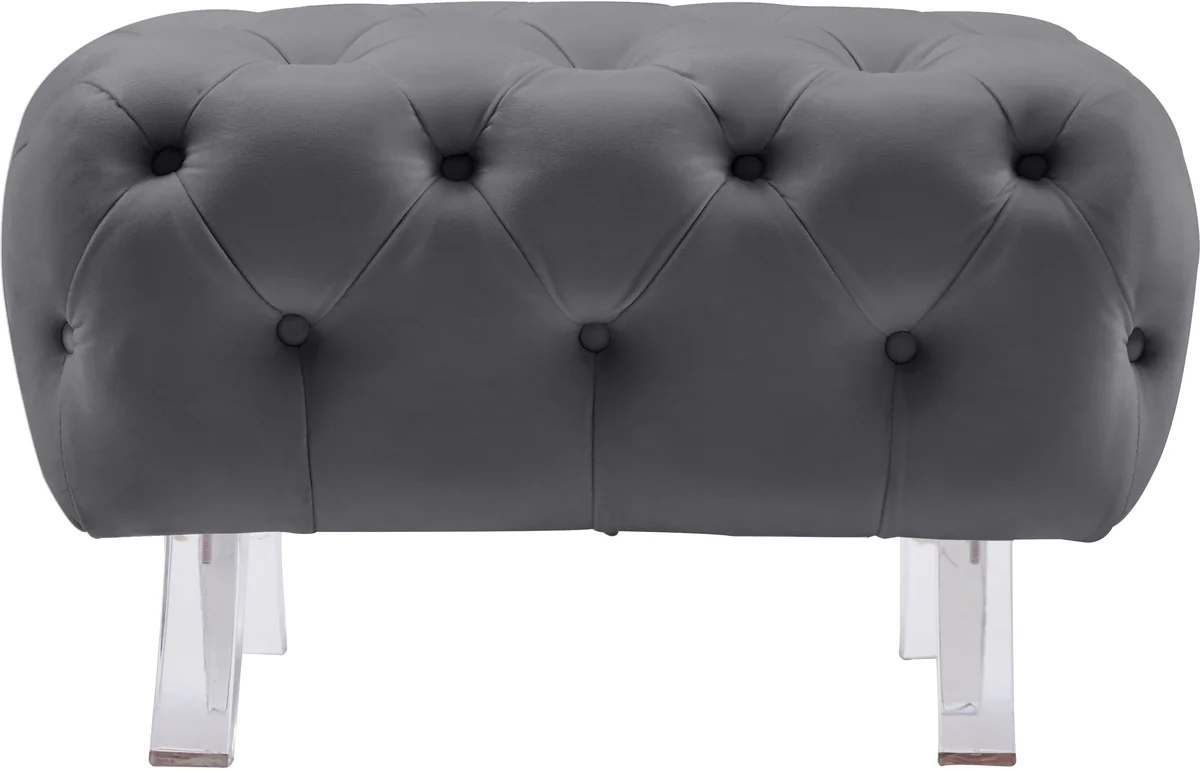 Crescent - Ottoman - Gray