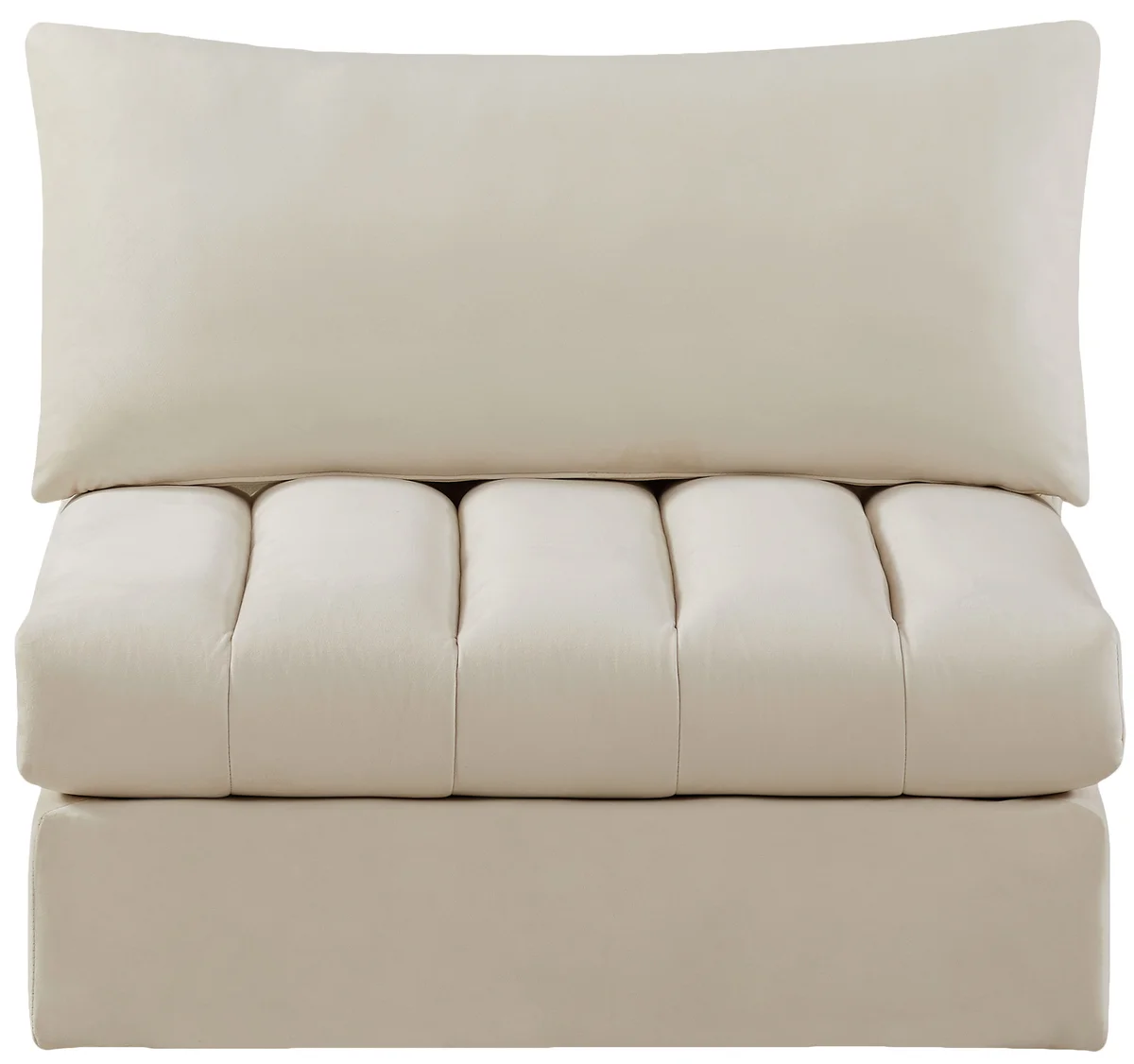 Jacob - Armless Chair - Cream