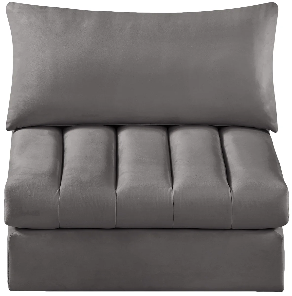 Jacob - Armless Chair - Gray