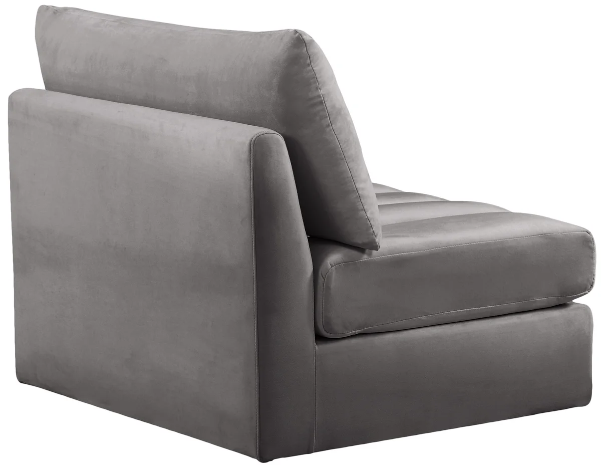 Jacob - Armless Chair - Gray