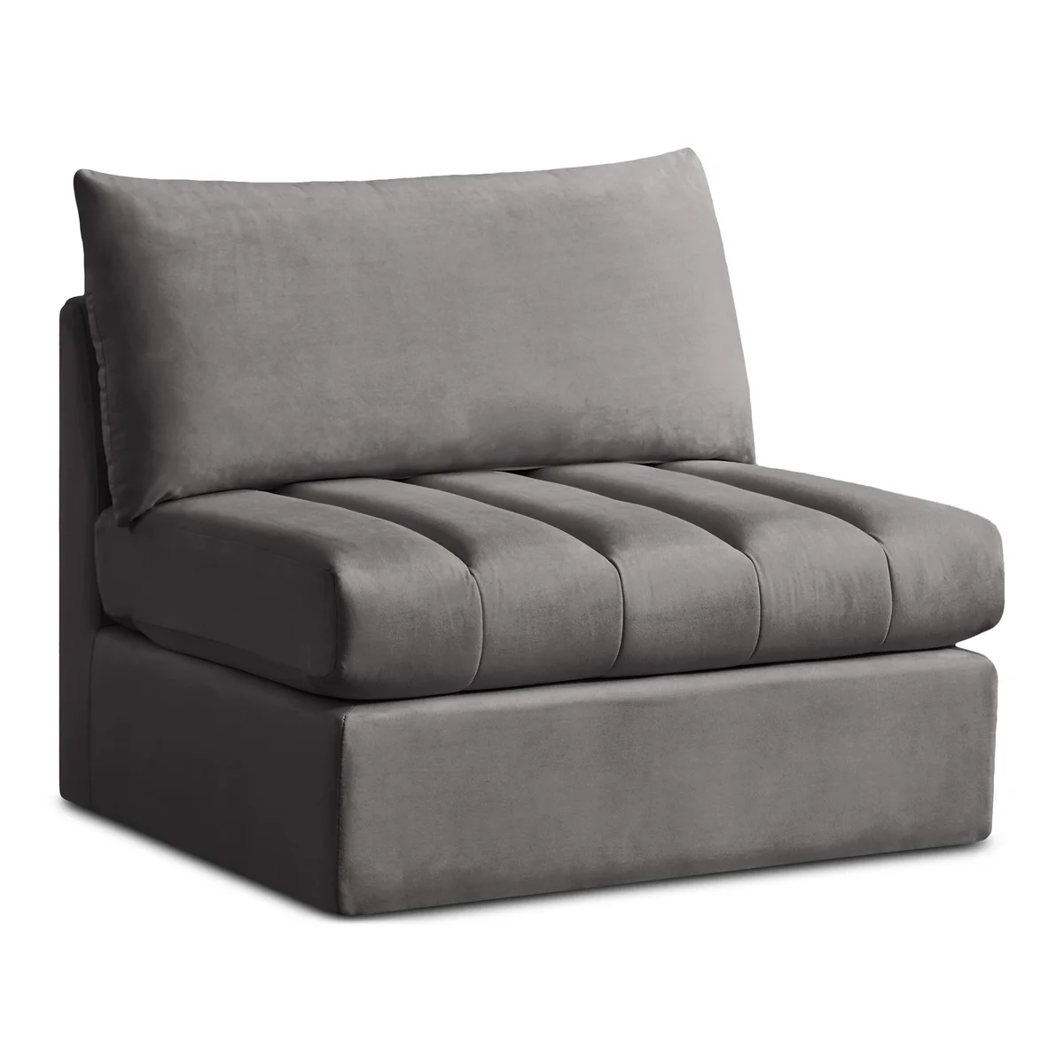 Jacob - Armless Chair - Gray