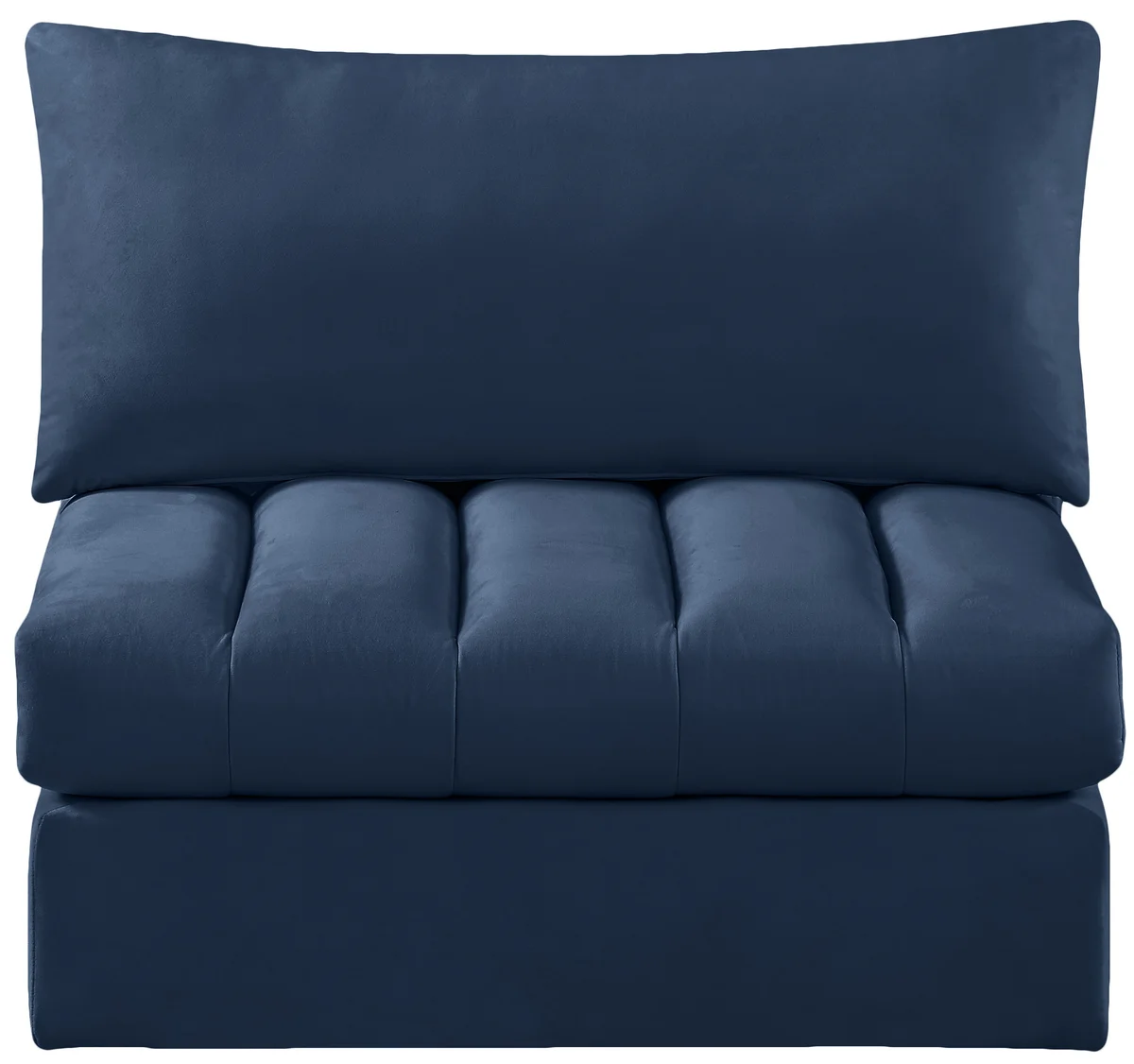 Jacob - Armless Chair - Navy