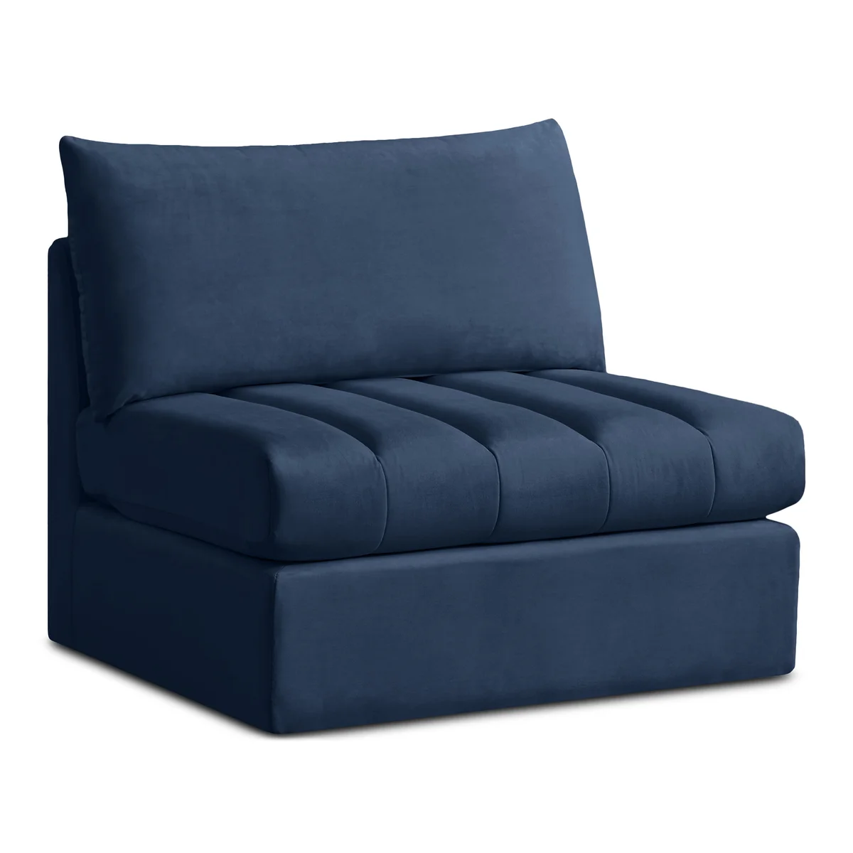 Jacob - Armless Chair - Navy