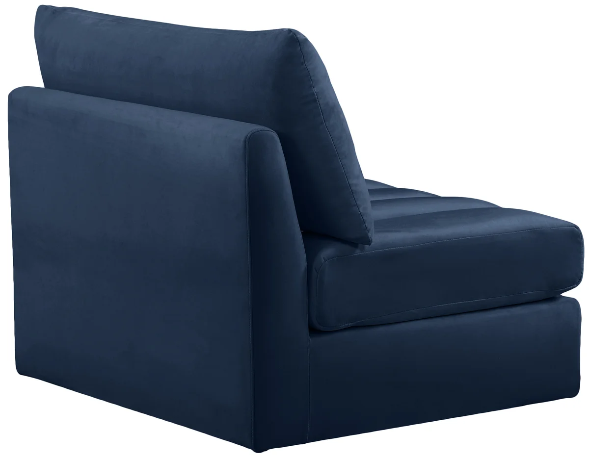 Jacob - Armless Chair - Navy
