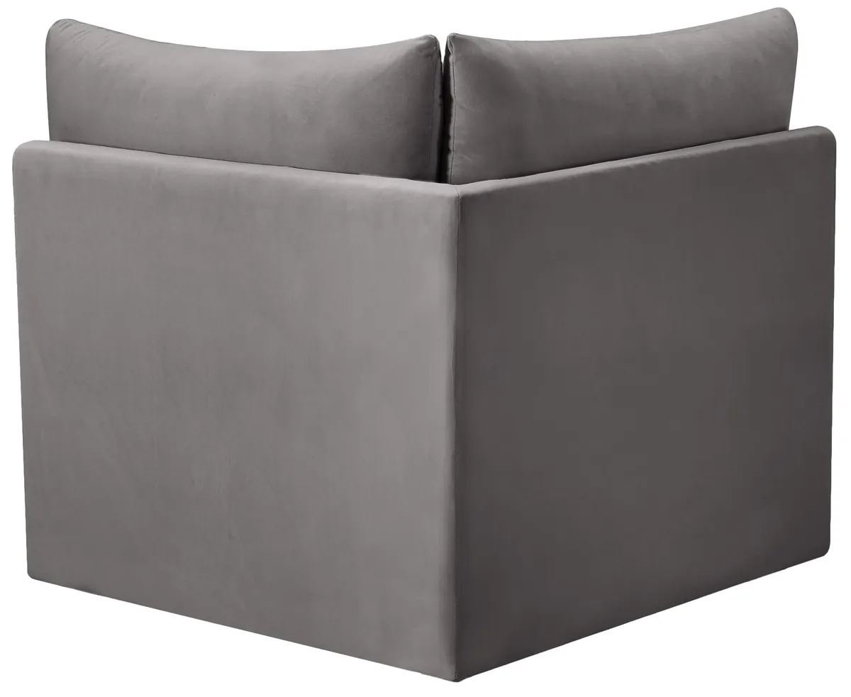 Jacob - Corner Chair - Gray