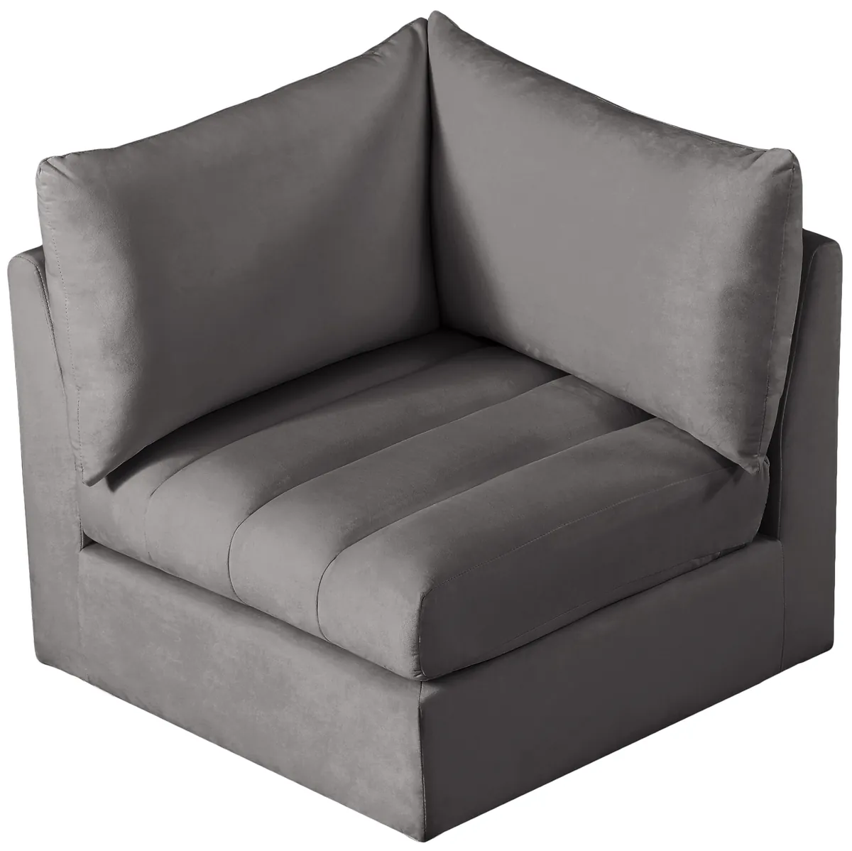 Jacob - Corner Chair - Gray