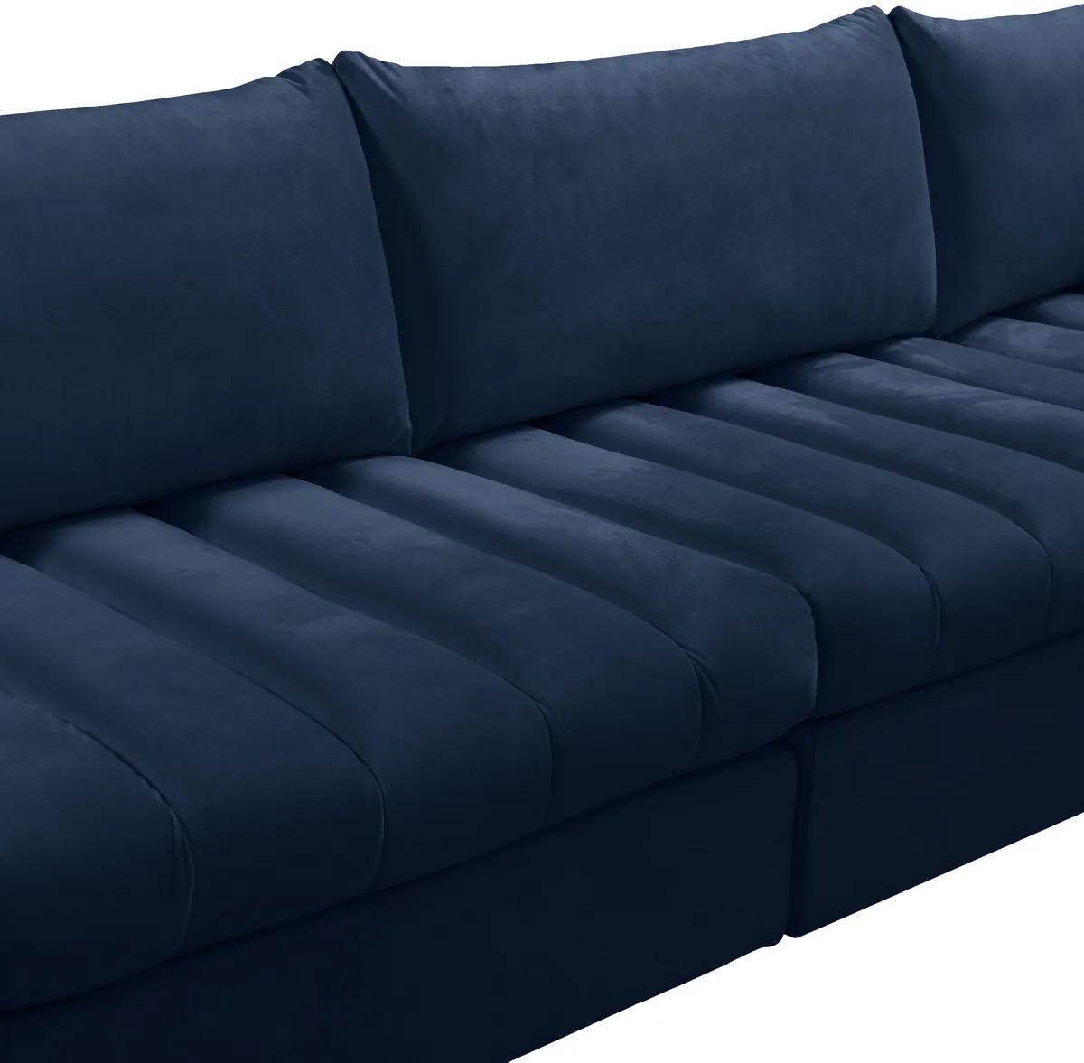Jacob - Modular Croner Sectional 4 Piece - Navy