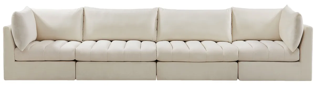Jacob - Modular 4 Seat Sofa - Cream