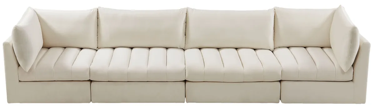 Jacob - Modular 4 Seat Sofa - Cream