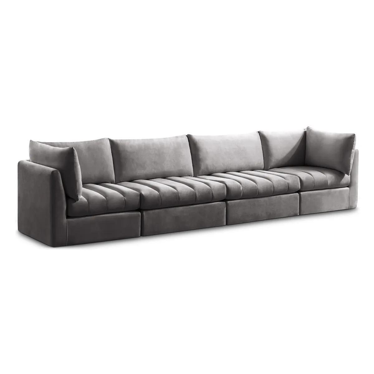 Jacob - Modular 4 Seat Sofa - Gray