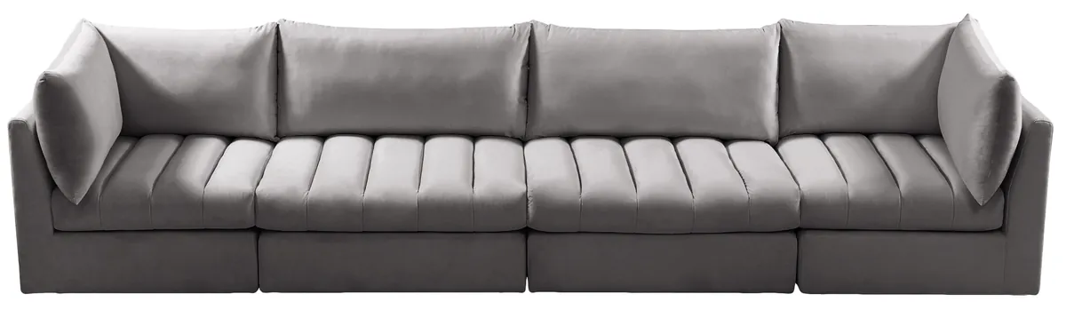 Jacob - Modular 4 Seat Sofa - Gray