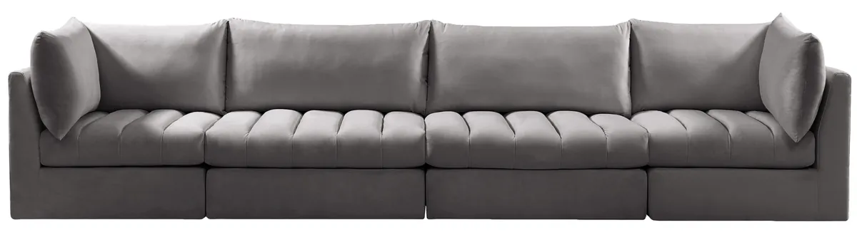 Jacob - Modular 4 Seat Sofa - Gray