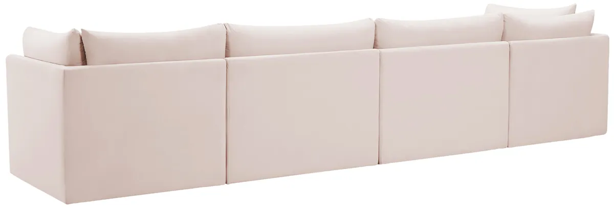Jacob - Modular 4 Seat Sofa - Pink
