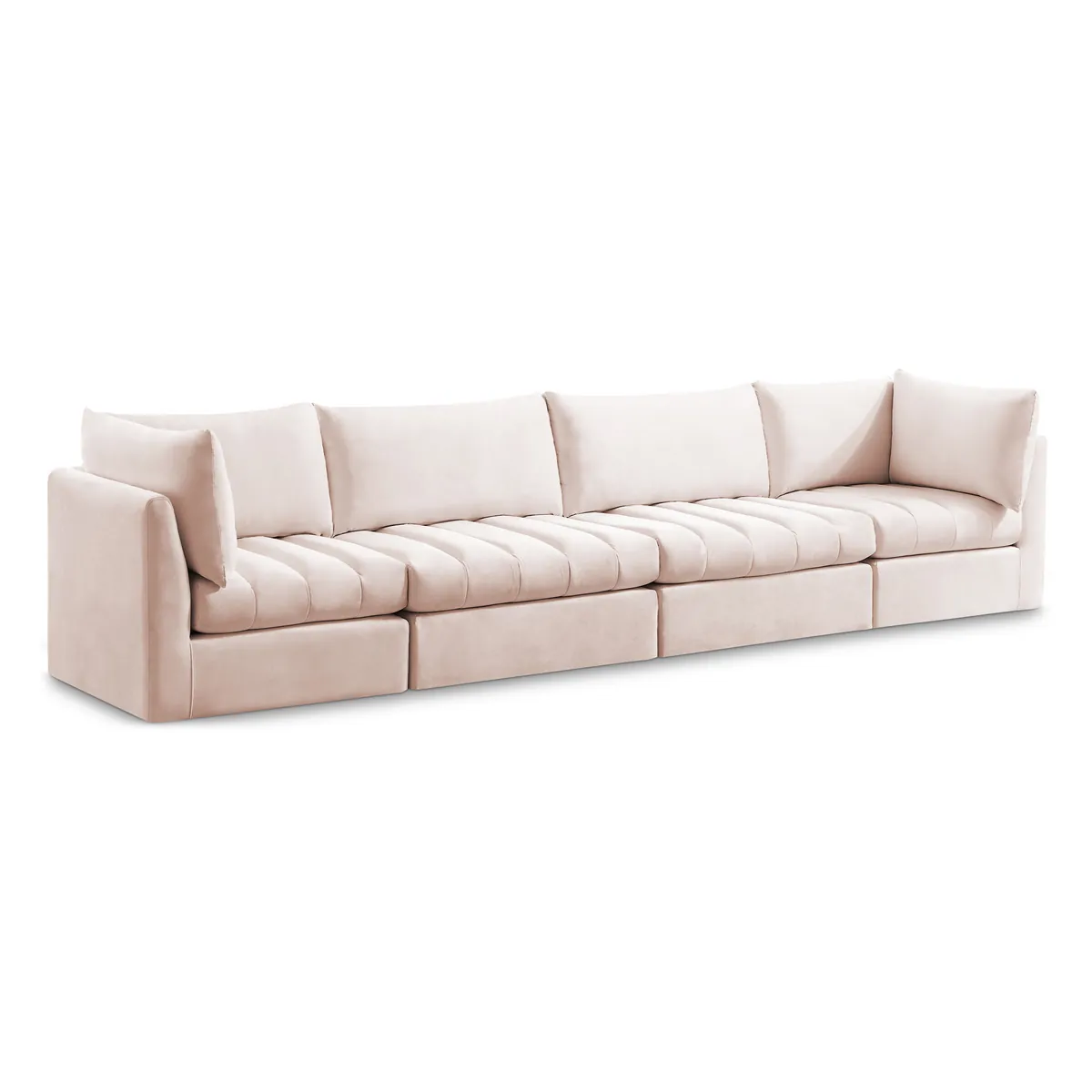 Jacob - Modular 4 Seat Sofa - Pink