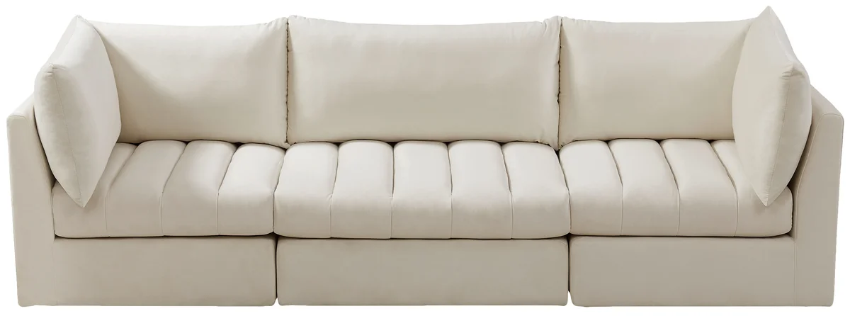Jacob - Modular 3 Seat Sofa - Cream