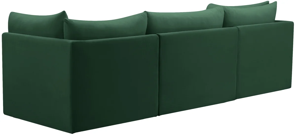 Jacob - Modular 3 Seat Sofa - Green