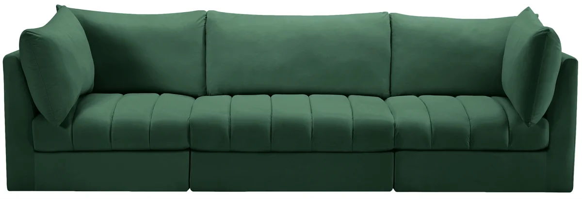 Jacob - Modular 3 Seat Sofa - Green