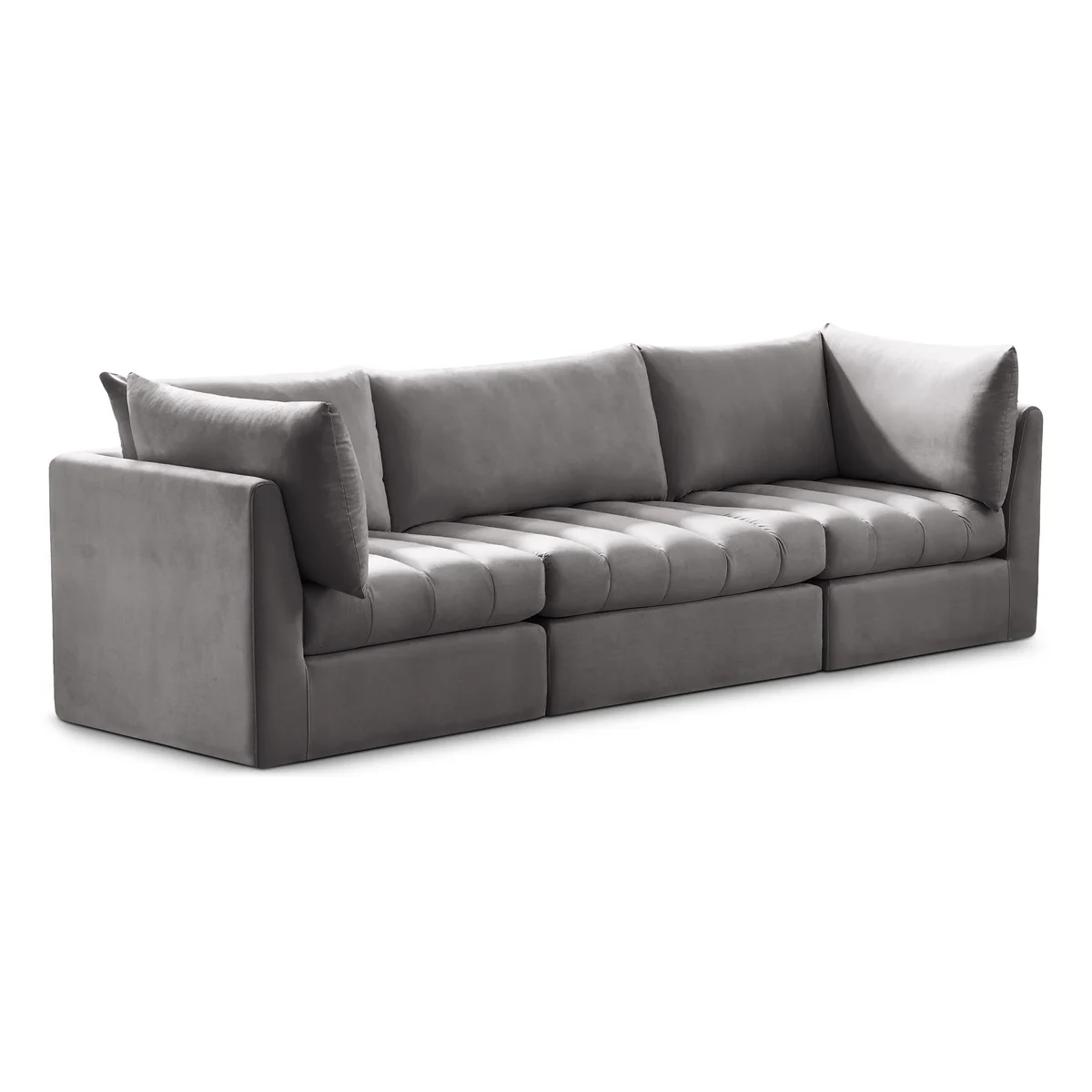 Jacob - Modular 3 Seat Sofa - Gray