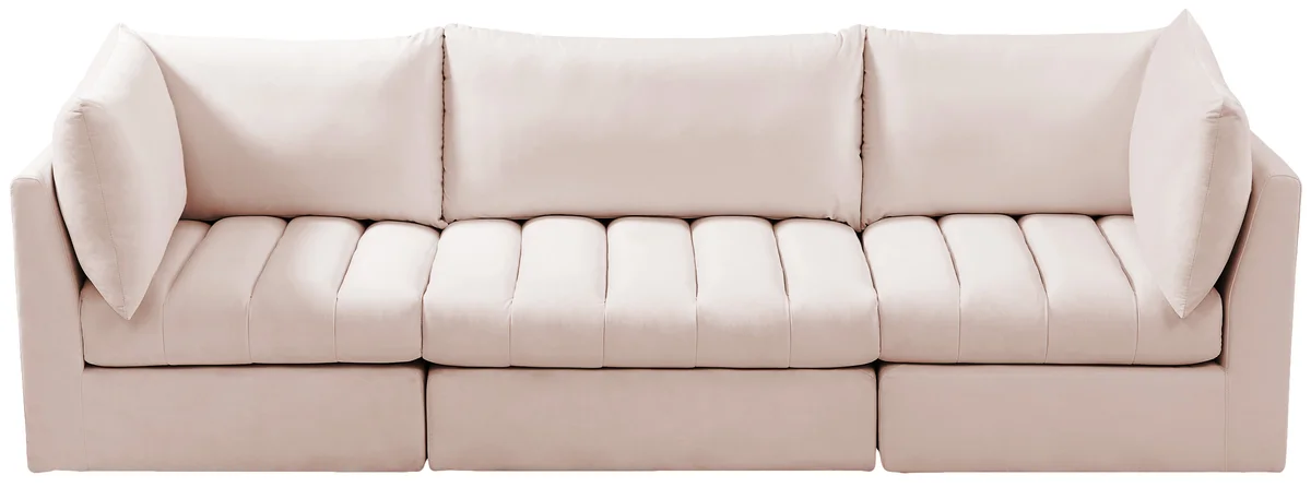 Jacob - Modular 3 Seat Sofa - Pink