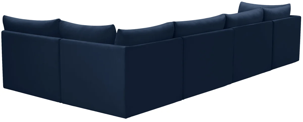 Jacob - Modular Sectional 5 Piece - Navy