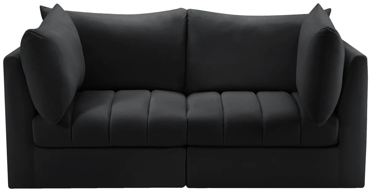 Jacob - Modular 2 Seat Sofa - Black