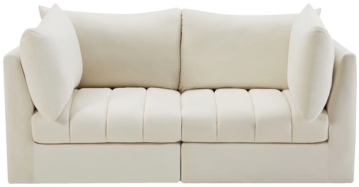 Jacob - Modular 2 Seat Sofa - Cream