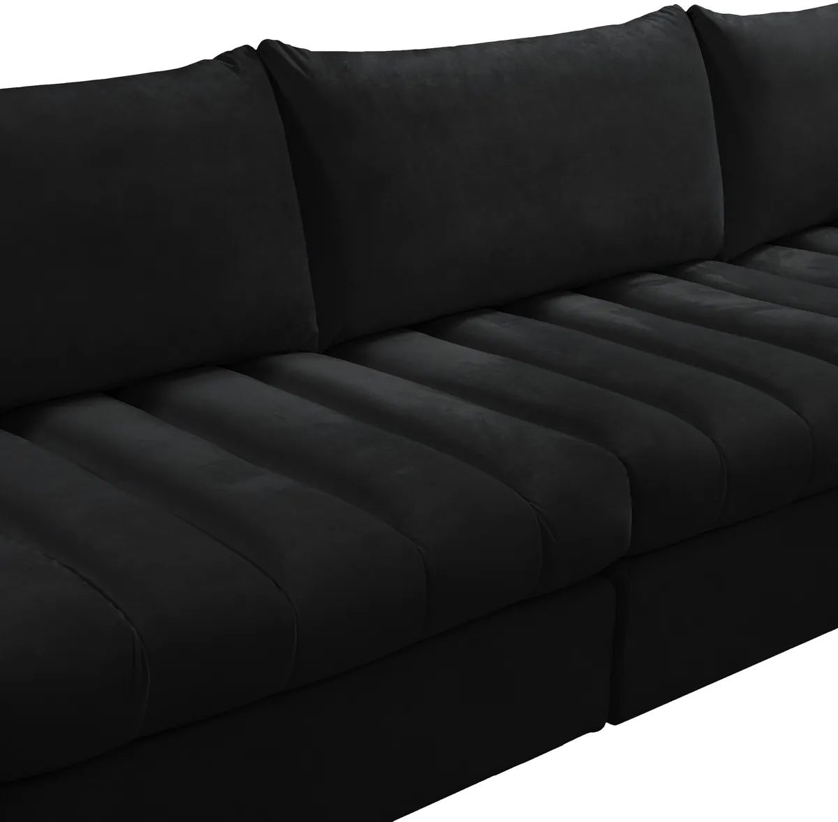 Jacob - Modular U-Shaped Sectional 7 Piece - Black