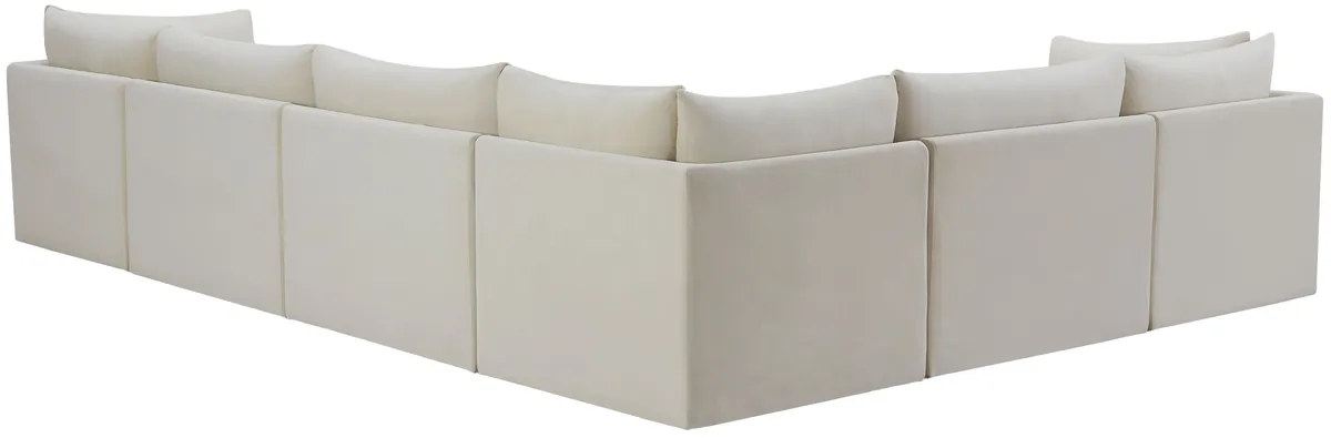 Jacob - Modular Sectional 6 Piece - Cream