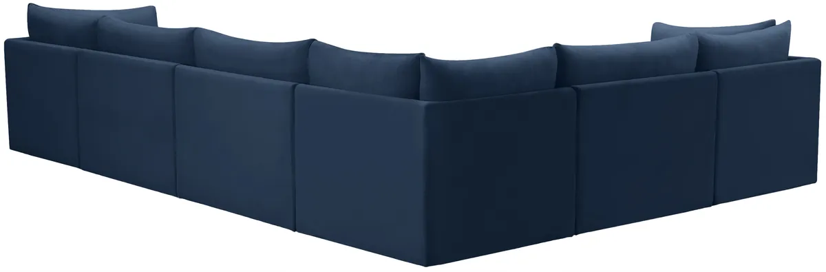Jacob - Modular Sectional 6 Piece - Navy