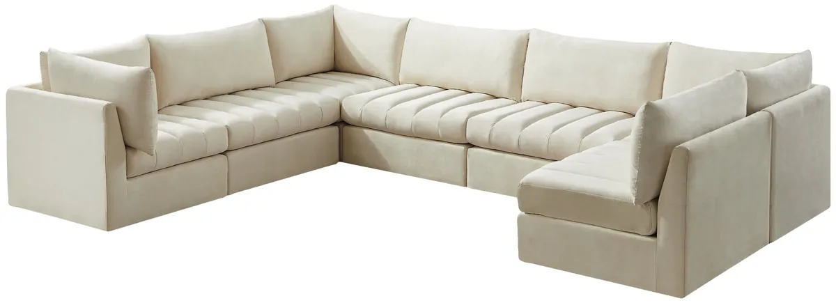Jacob - Modular Sectional 7 Piece - Cream