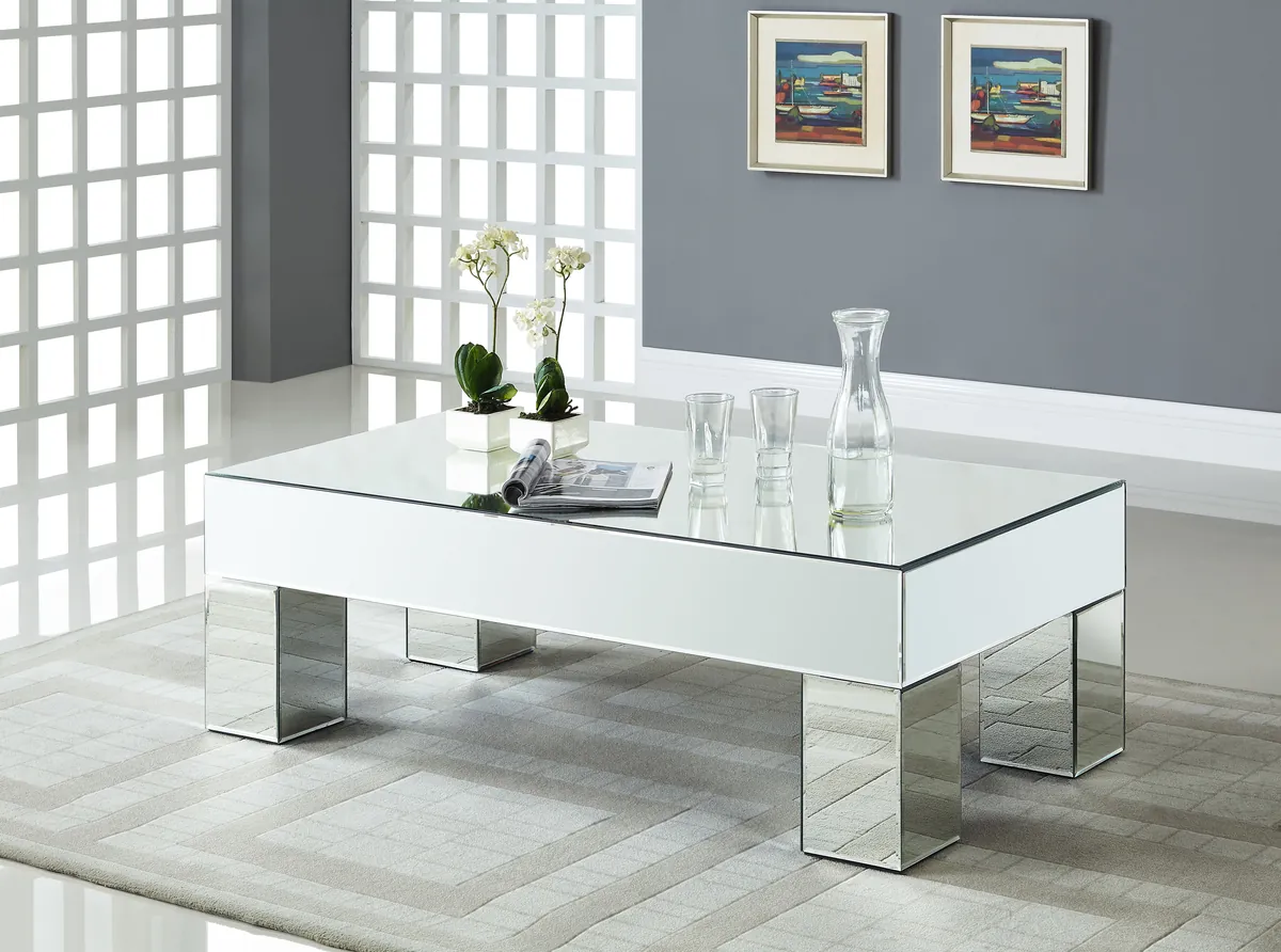 Lainy - Coffee Table - Pearl Silver - View 2