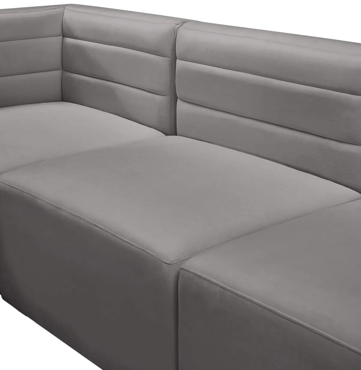 Quincy - Modular Corner Chair - Gray