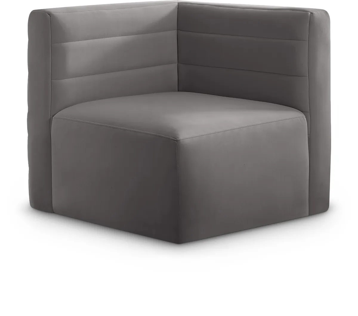Quincy - Modular Corner Chair - Gray
