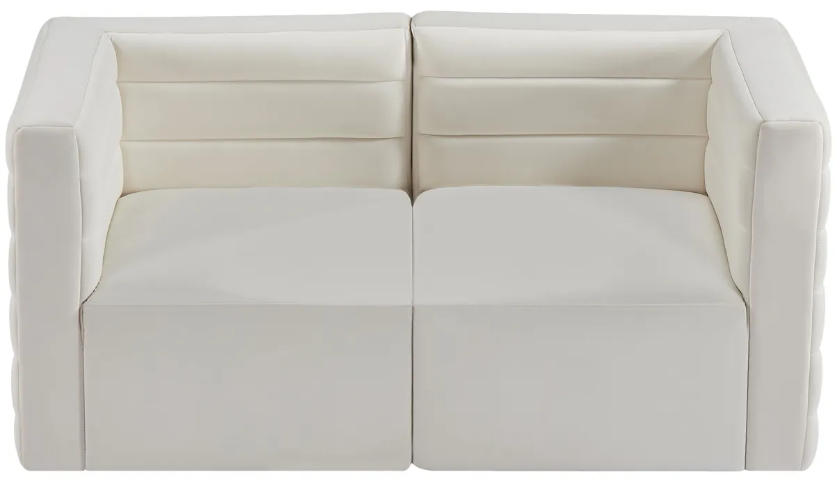 Quincy - 2 Seat Modular Sofa - Cream