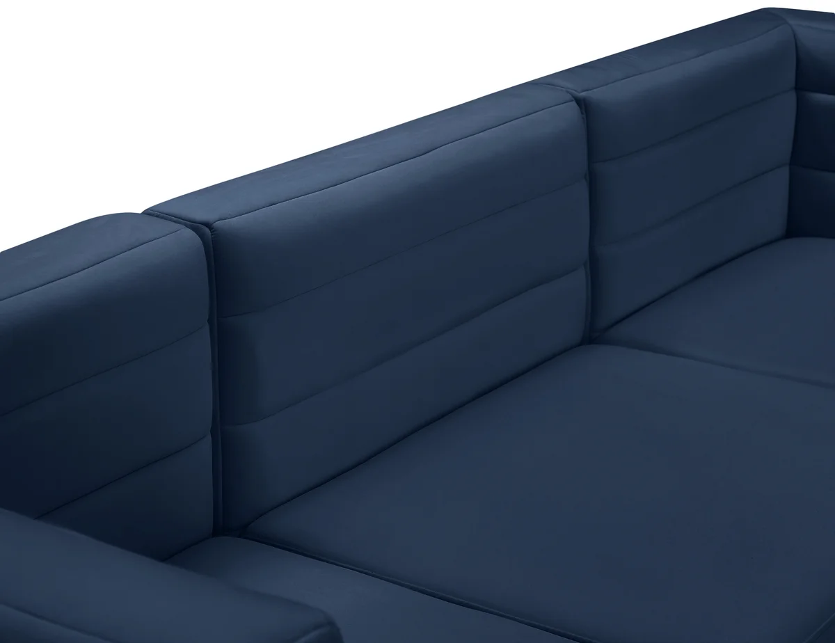 Quincy - 5 Piece Modular Sectional - Navy