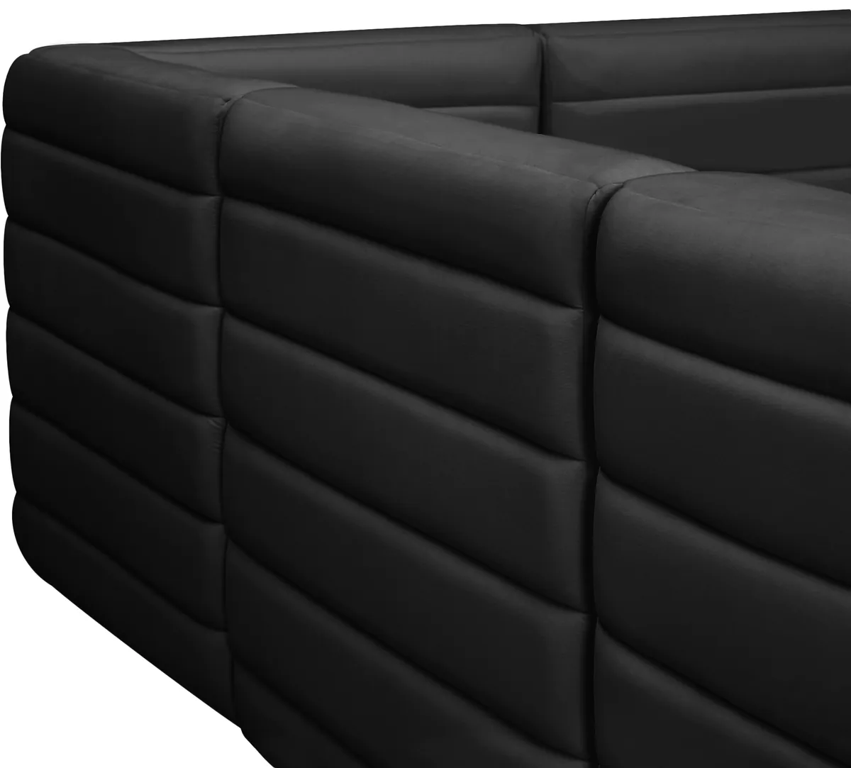 Quincy - 7 Piece Modular Sectional - Black