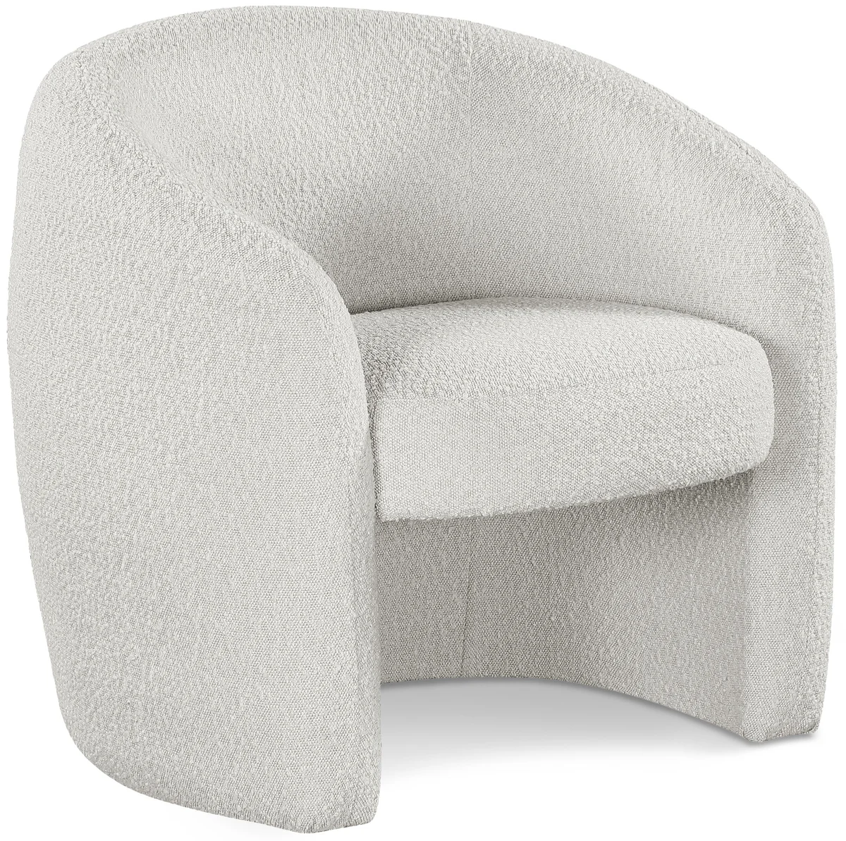 Acadia - Accent Chair - Cream - Fabric